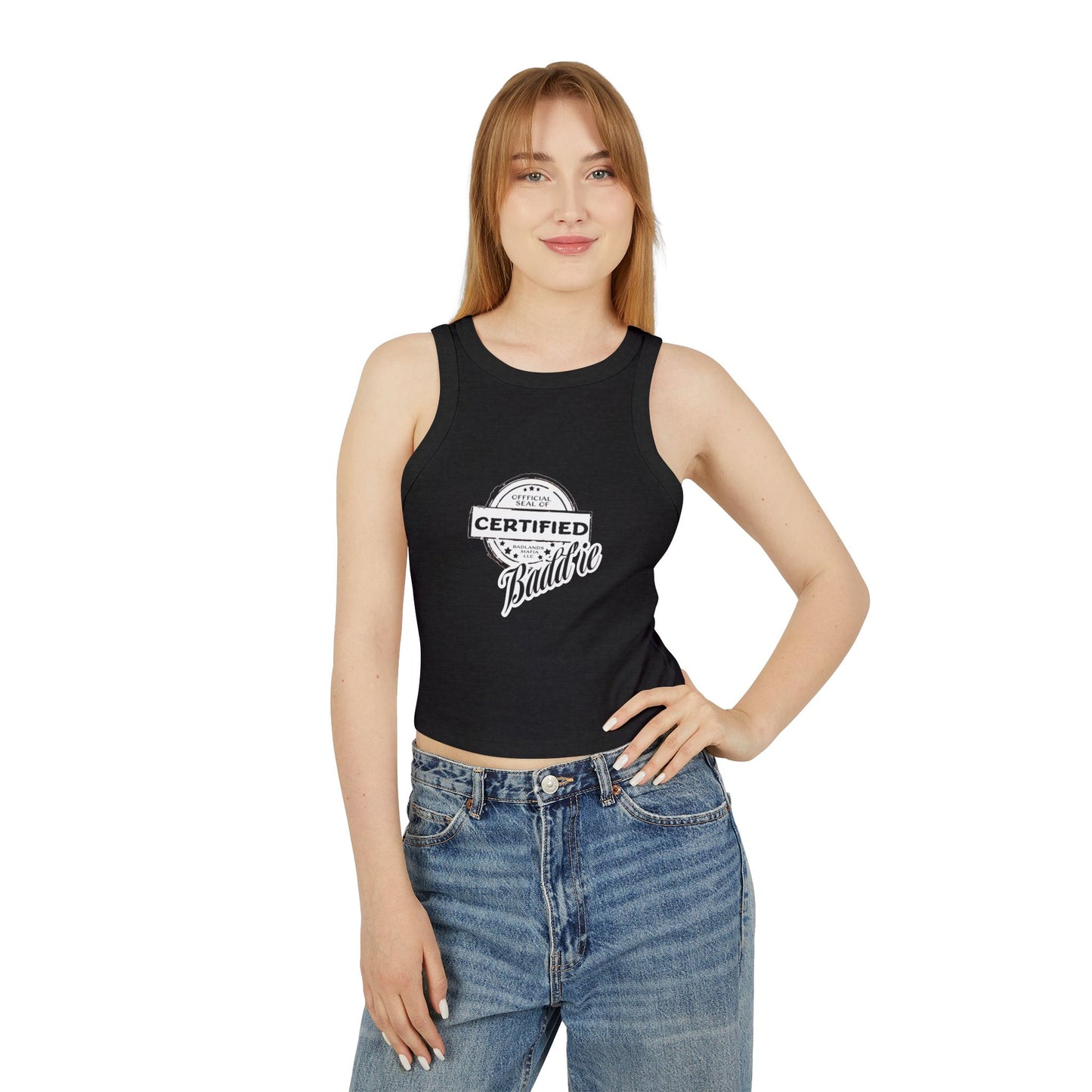 Women's Micro Rib Racer Tank Top