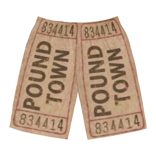 BADLANDS MAFIA-Pound Town Board Shorts (AOP)